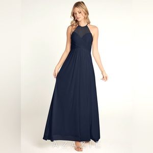 Azazie Dark Navy Bridesmaid Dress